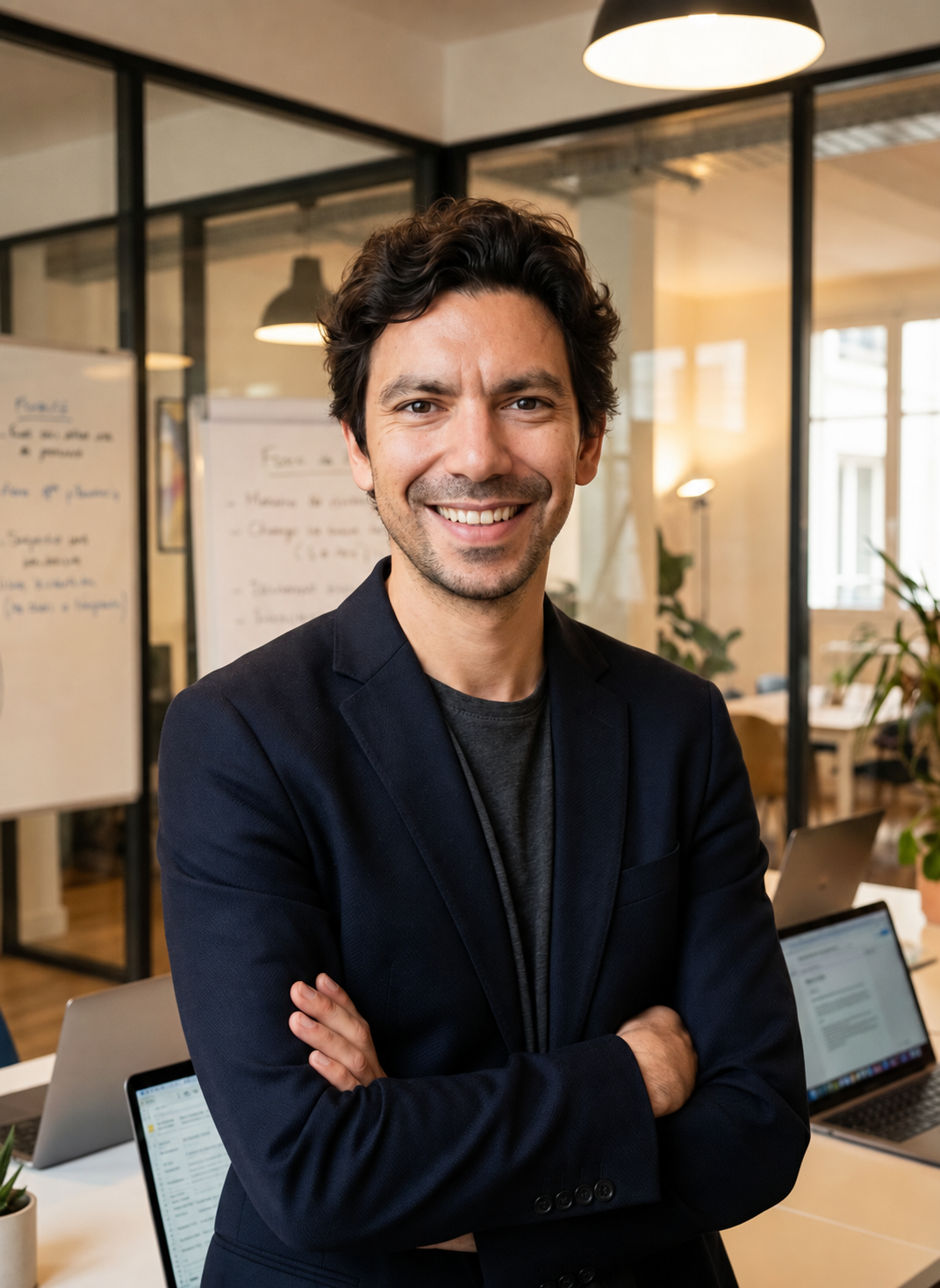 Mounir Fassouane, fondateur de Pllume